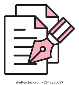 Ícone de Ilustração Material : Arquivo de Documento