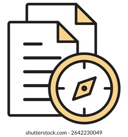 Illustration Icon Material : Document File