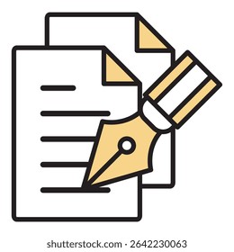 Illustration Icon Material : Document File