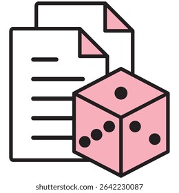 Ícone de Ilustração Material : Arquivo de Documento
