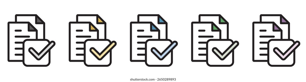 Illustration Icon Material : Document File