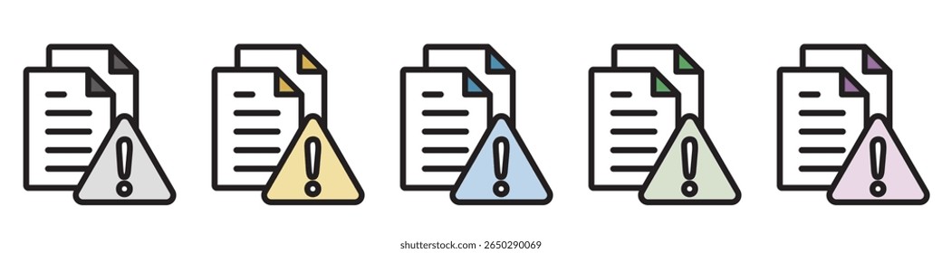 Illustration Icon Material : Document File