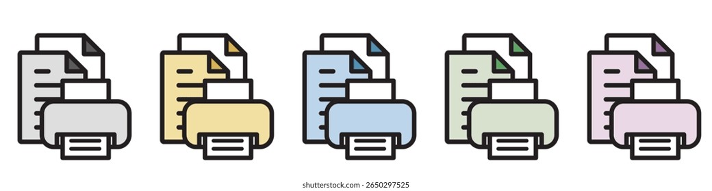Ícone de Ilustração Material : Arquivo de Documento