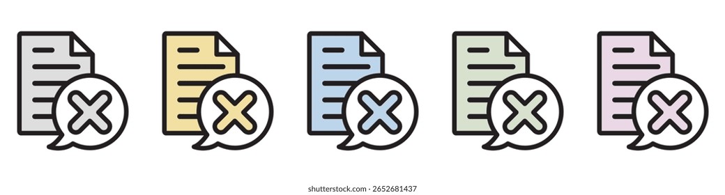 Ícone de Ilustração Material : Arquivo de Documento