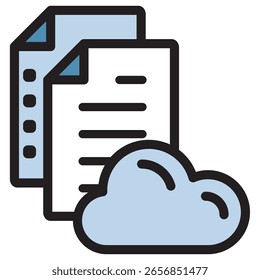 Illustration Icon Material : Document File