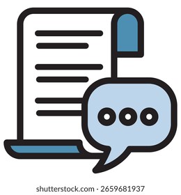 Illustration Icon Material : Document File