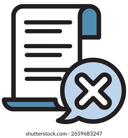 Illustration Icon Material : Document File