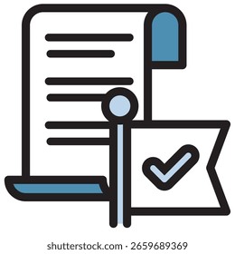 Illustration Icon Material : Document File