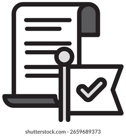 Ícone de Ilustração Material : Arquivo de Documento