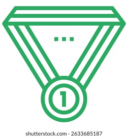 illustration of a icon medal