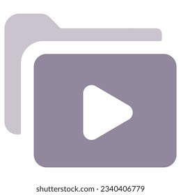 illustration of a icon media 