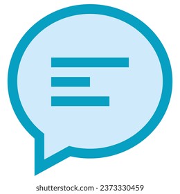 ilustración de un mensaje de icono