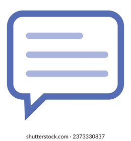 ilustración de un mensaje de icono
