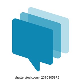 illustration of a icon message