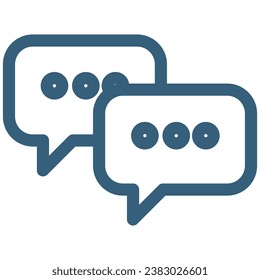 illustration of a icon messages