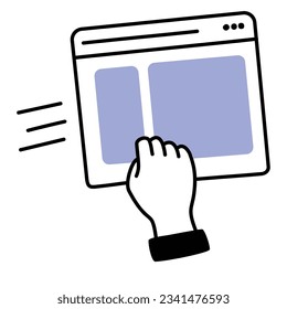 illustration of a icon migration 