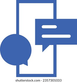 Illustration einer mobilen Icon-App