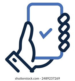 illustration of a icon mobile app