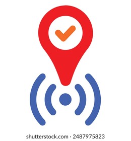 illustration of a icon navigation