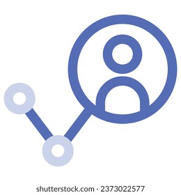 illustration of a icon network connection