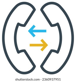 ilustración de un portamiento de número de icono 