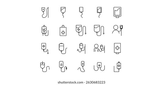 illustration icon pack impus line