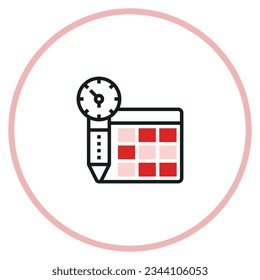 illustration of a icon paint 