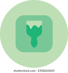 ilustración de una pintura de icono 