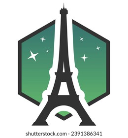 illustration of a icon paris DC