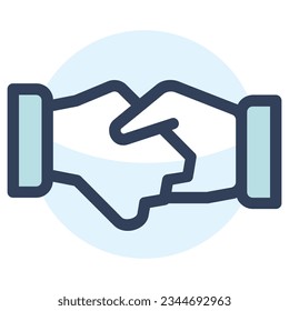 Illustration von Symbolpartnern 