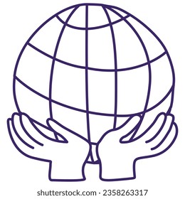 illustration of a icon peace 