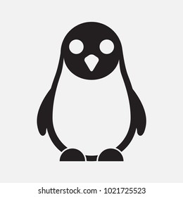Illustration and icon Penguin