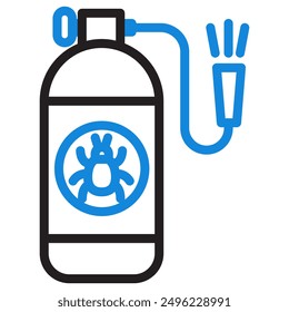 Ilustración de un icono de control de mascotas
