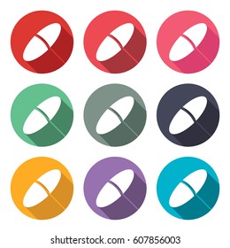 illustration icon for pill
