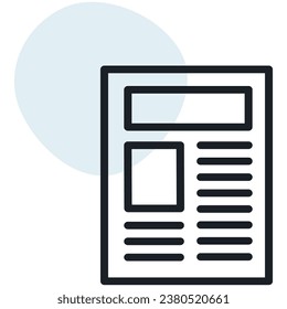 Illustration einer Symbolpresse