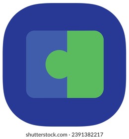 ilustración de un rompecabezas de iconos