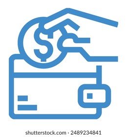 ilustración de una Factura de cita de icono