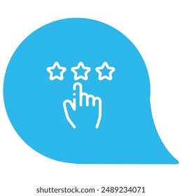 illustration of a icon rating