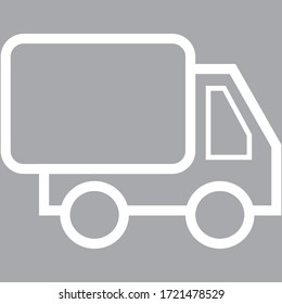 Illustration of an icon, representation of transport. Presentations, buttons, letters, printed sheets, print on fabric, web publications.