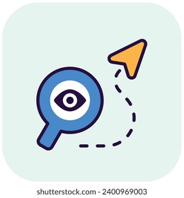ilustración de un router de icono