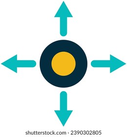 illustration of a icon scalability