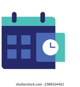 Illustration einer Symboltaktuhr