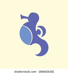 illustration of  icon Seahorses fit for icon