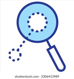 illustration of a icon search