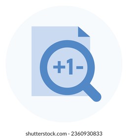 illustration of a icon search 