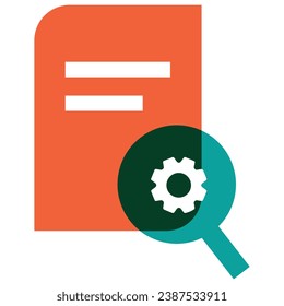 Illustration einer Symbolsuche