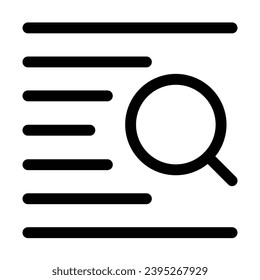 ilustración de una búsqueda de icono 