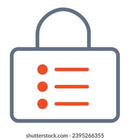 illustration of a icon security