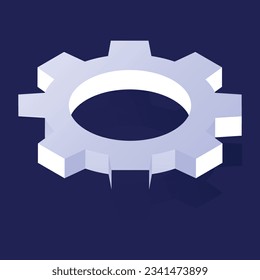 illustration of a icon settings 