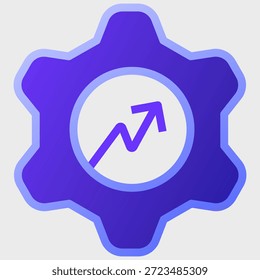 illustration of a icon settings